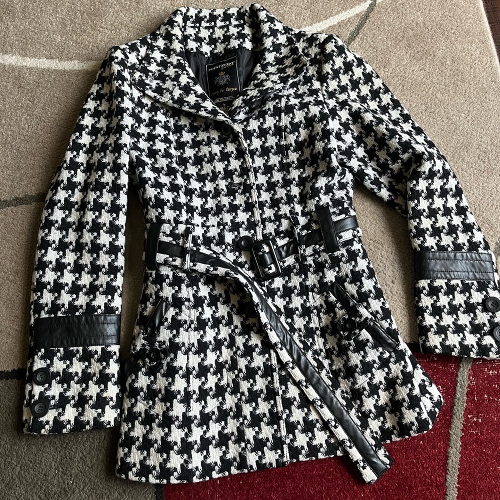 Point Zero Houndstooth Jacket